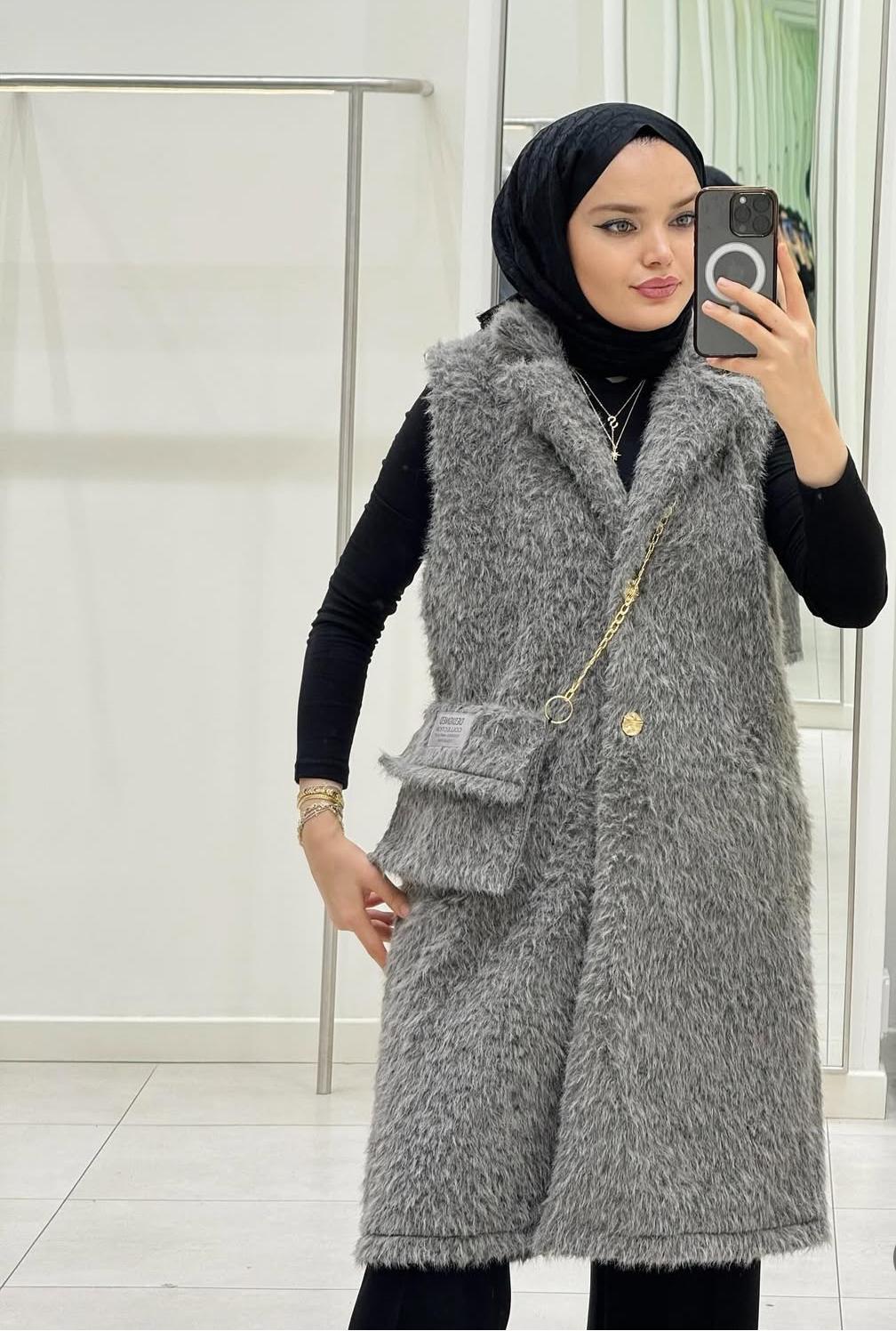 25Y4260 TAKIM TUNİK PANTOLON BEL KUŞAK YAN YIRTMAÇ TUNİĞİ DÜĞMELİ , ARMODAM , Kategori , YELEK