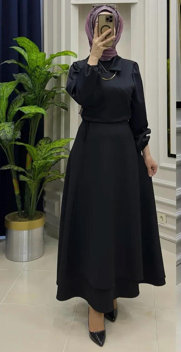 25Y4260 TAKIM TUNİK PANTOLON BEL KUŞAK YAN YIRTMAÇ TUNİĞİ DÜĞMELİ , ARMODAM , Kategori , ETEK