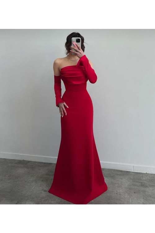 25Y1068 ABİYE AÇIK KREP KUMAŞ BALIK MODEL