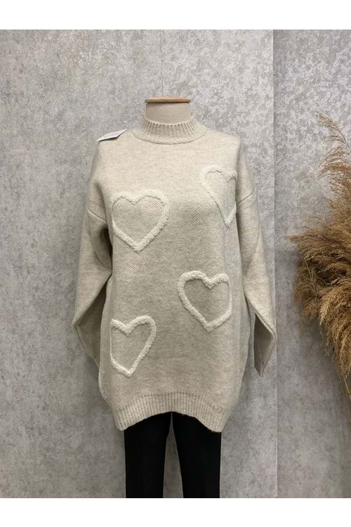 26K8802 KAZAK UZUN KALP DESENLİ