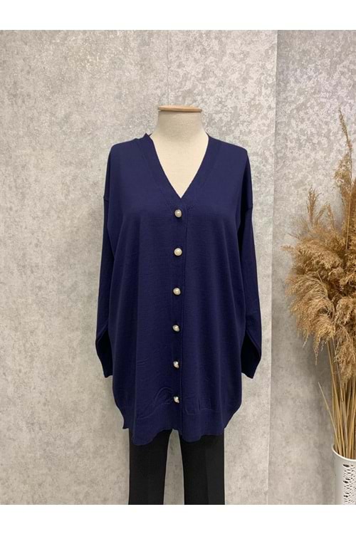 26K2864 HIRKA MERSERİZE İNCİ DÜĞMELİ