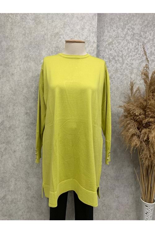 26K3128 TUNİK MERSERİZE SIFIR YAKA BASİC