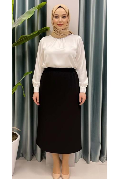 26Y792 ETEK KALEM KREP KUMAŞ BELİ LASTİKLİ