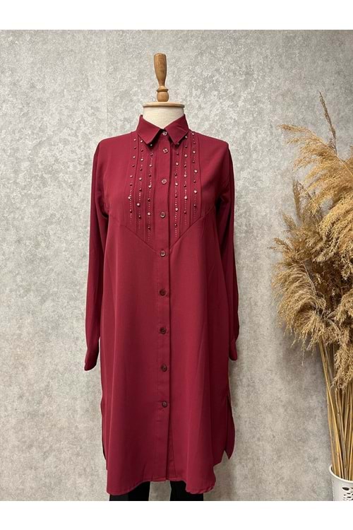 25Y1875 GÖMLEK ÖNÜ PİLELİ TAŞLI